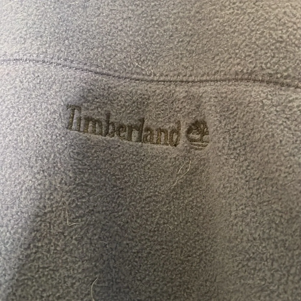 Timberland navy 3x fleece 3/4 zip hoodie​ - Picture 2 of 5